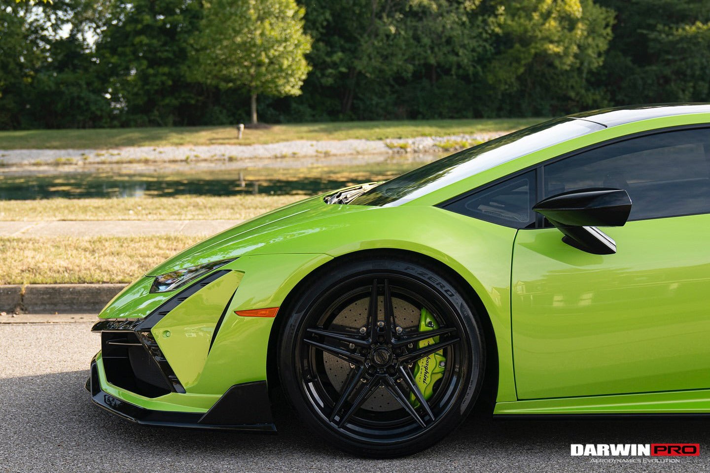 2015 - 2025 Lamborghini Huracan LP610 & LP580 & EVO & Tecnica BKSSII Style Front Bumper